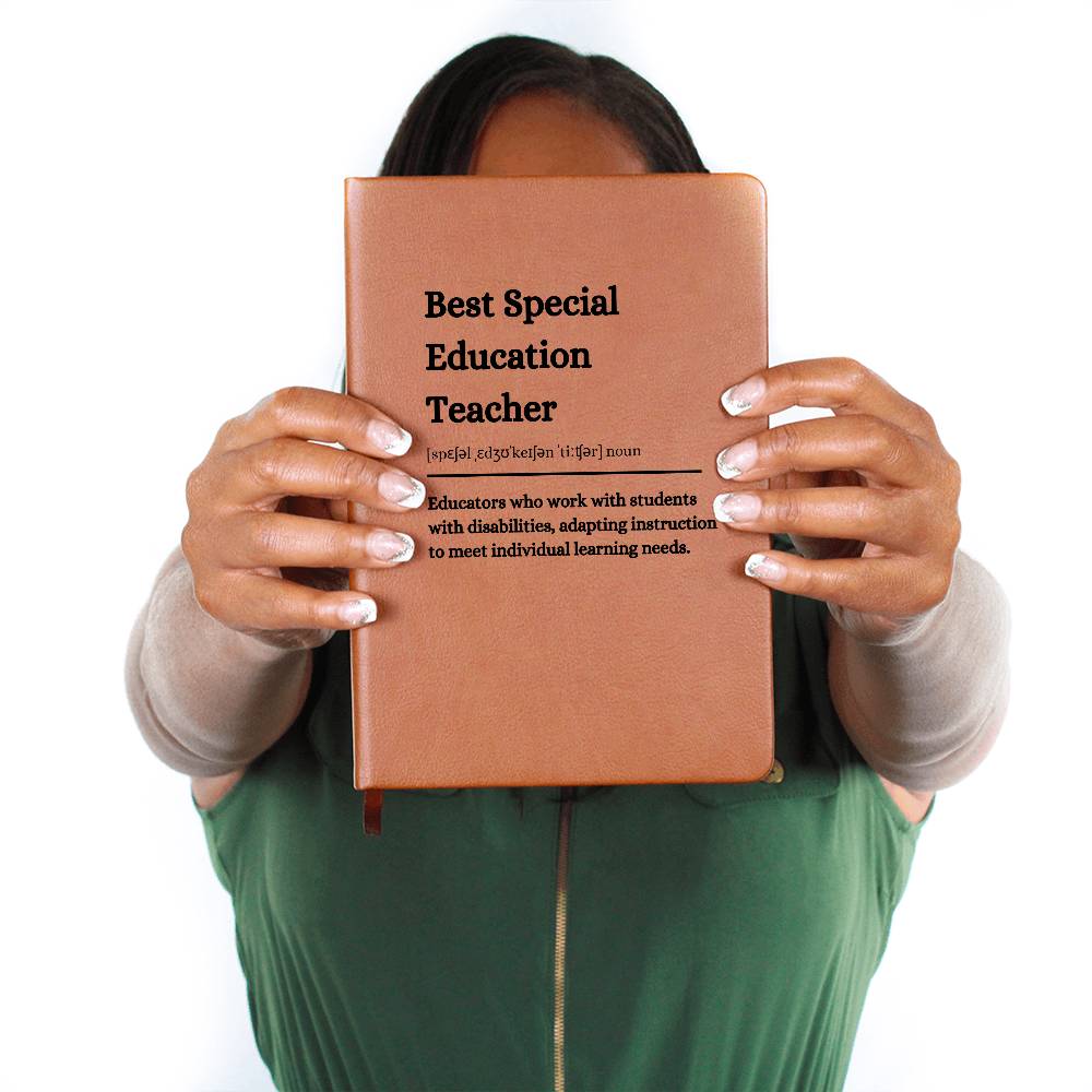 Personalized Leather Journal for the Best Special Education Teacher – A Heartfelt Gift for Exceptional Educators